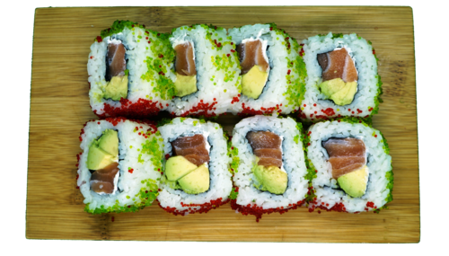 Lachs Inside-out Roll Bento